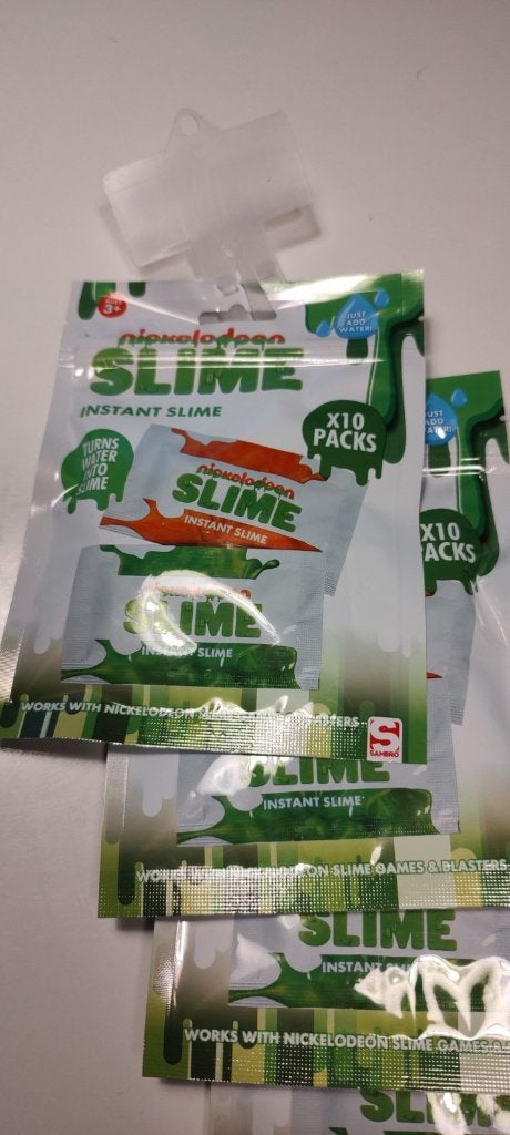 5 zakjes slijm, nieuwe verpakkingen (dus 50 kleine zakjes), Ophalen of Verzenden, Nieuw