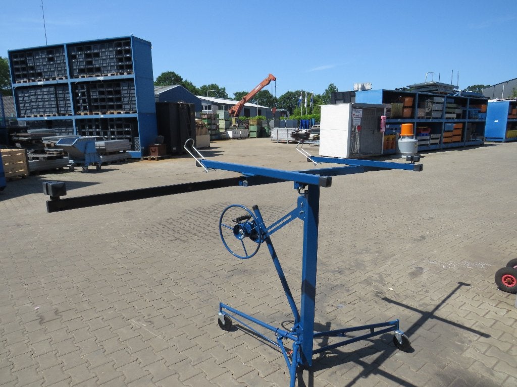 gipsplatenlift - 68kg capaciteit 3,5m hoogte inklapbaar, Doe-het-zelf en Verbouw, Lieren en Takels, Ophalen, Platenlift, Platenlift.com