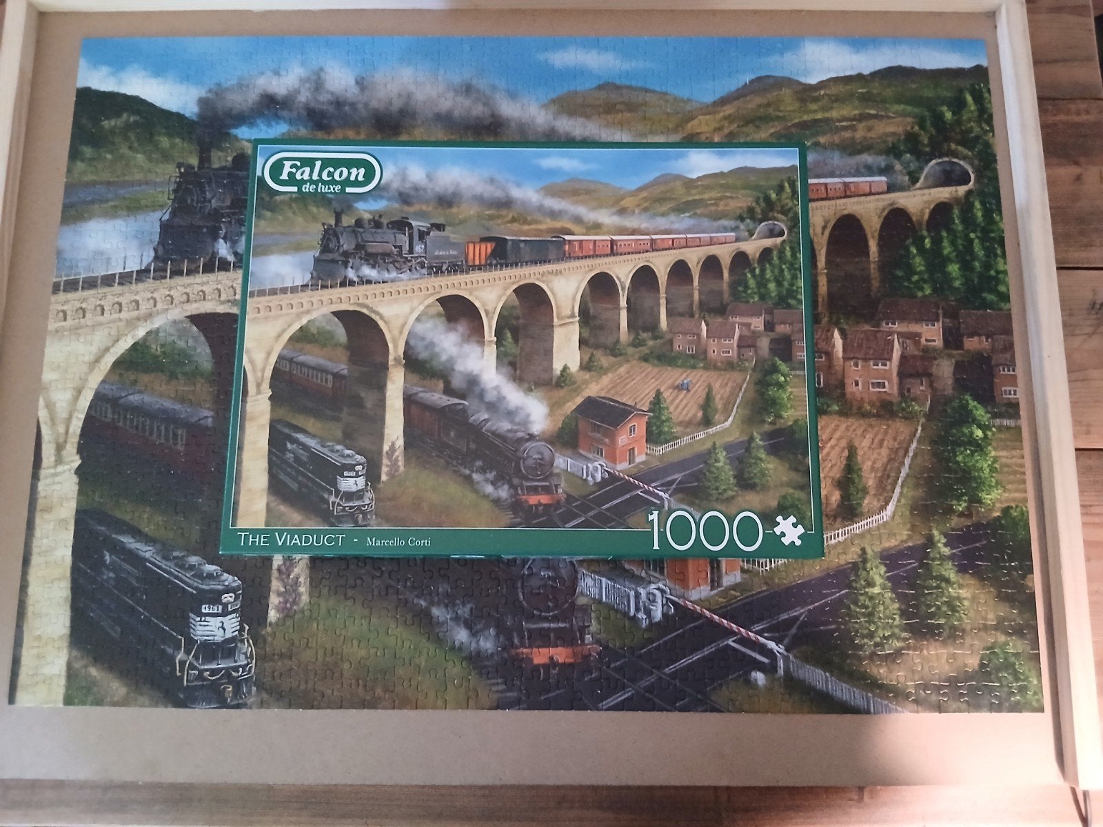 Foto 2 van Falcon puzzels 1000 stukjes