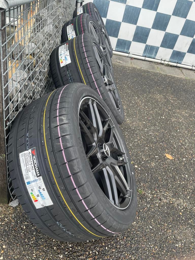 22” Mercedes AMG GLE coupe W167 velgen 5x112 + Yokohama MO, Nieuw, Overige maten, Ophalen of Verzenden, Terreinwagen
