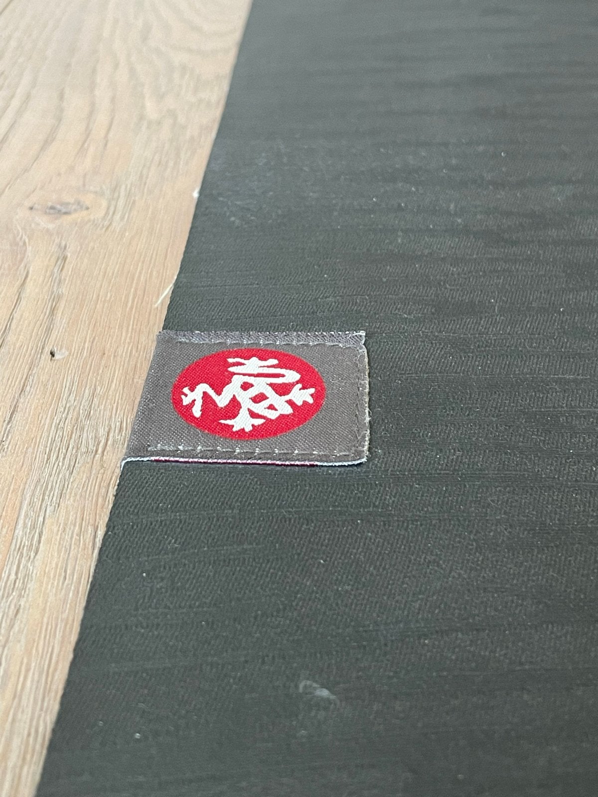 Manduka Ekolite Yogamat - Zwart - Gebruikt, Ophalen, Gebruikt, Yogamat