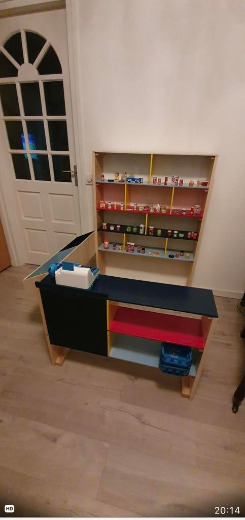 Speelgoedwinkel, Kinderen en Baby's, Speelgoed | Speelkeukens, Zo goed als nieuw, Hout, Ophalen