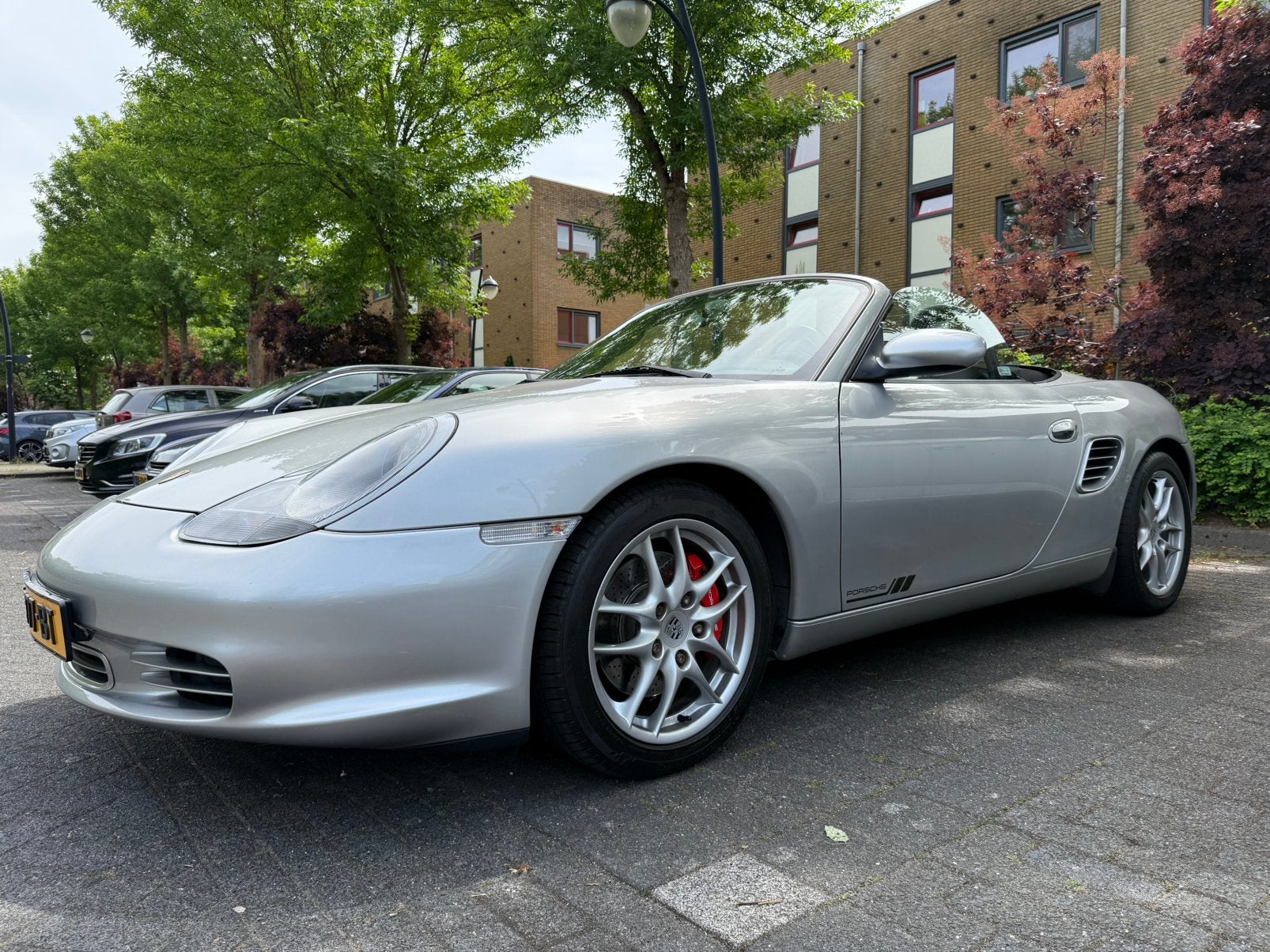 Porsche 986 Boxster 3.2 S Tiptronic MY2003 61.000km, Auto's, Porsche, Automaat, Achterwielaandrijving, Zwart, Cabriolet