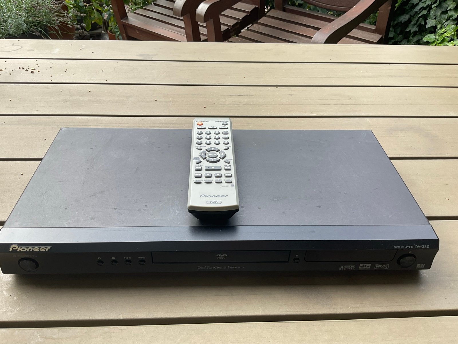 Pioneer DV-350 DVD-speler met afstandsbediening, Ophalen of Verzenden, Gebruikt, Dvd-speler, Pioneer