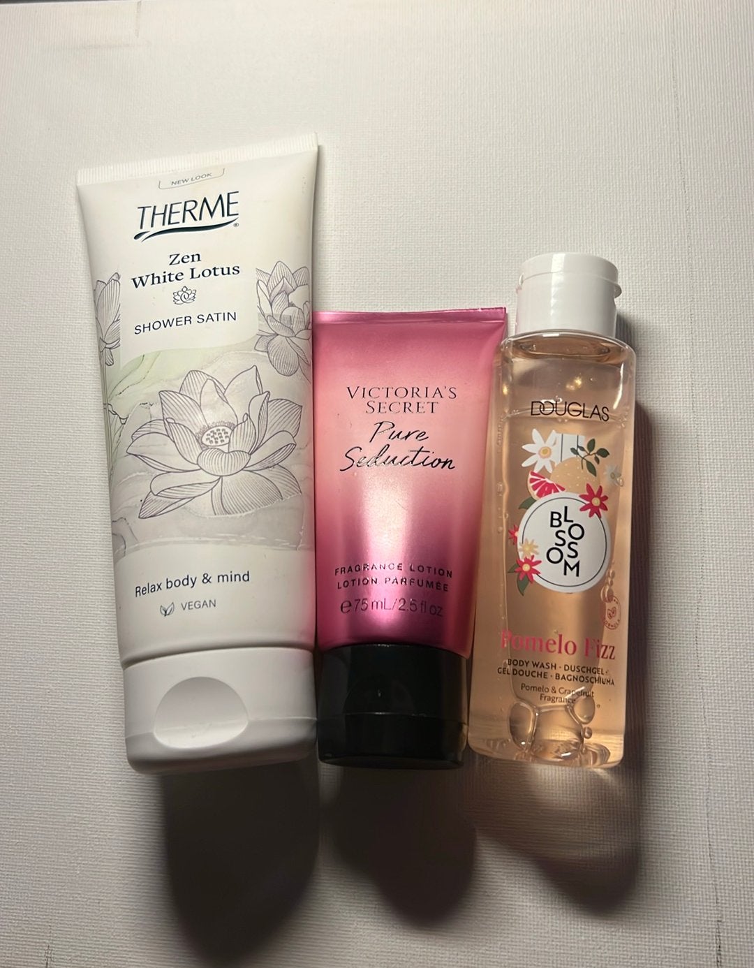 Verzorgingsset: Therme, Victoria's Secret, Douglas, Ophalen, Zo goed als nieuw, Bad & Douche