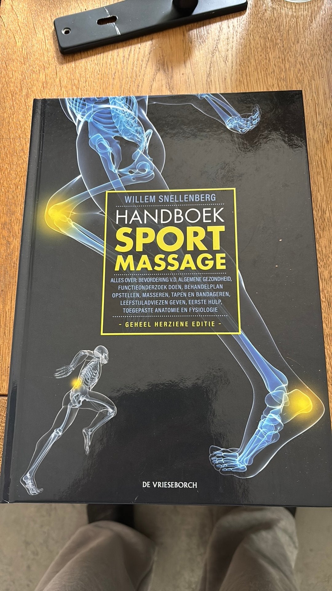 W. Snellenberg - Handboek Sportmassage, Ophalen of Verzenden, Zo goed als nieuw, W. Snellenberg