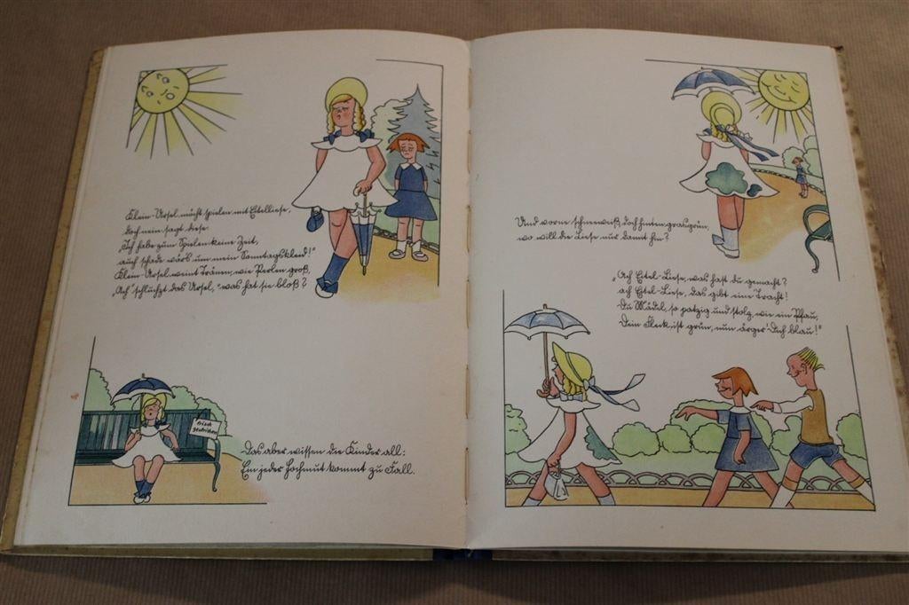 De 7 kleine vruchten. Vigna. 1932. Zeldzaam., Boeken, Prentenboeken en Plaatjesalbums, Ophalen of Verzenden, Gelezen