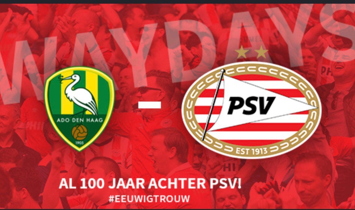Ado den haag - PSV (uitkaart gezocht), Losse kaart, Eén persoon, Oktober