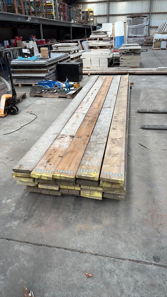 Steigerplanken, Ophalen of Verzenden, Zo goed als nieuw, 250 cm of meer, Planken