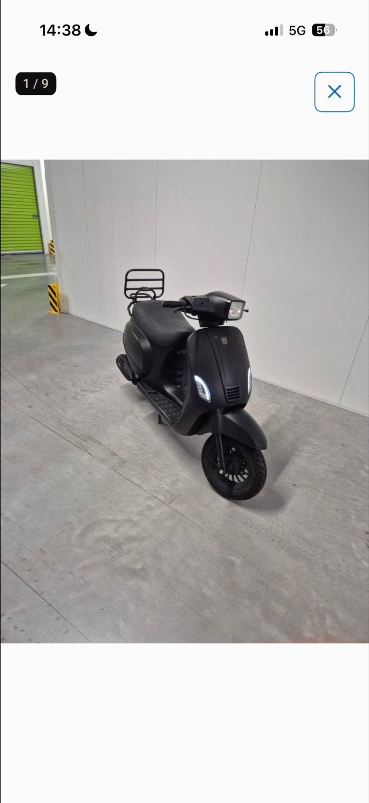 La Souris Scooter - Mat Zwart - scooter start niet, Fietsen en Brommers, Gebruikt, Ophalen of Verzenden, Benzine, Maximaal 25 km/u