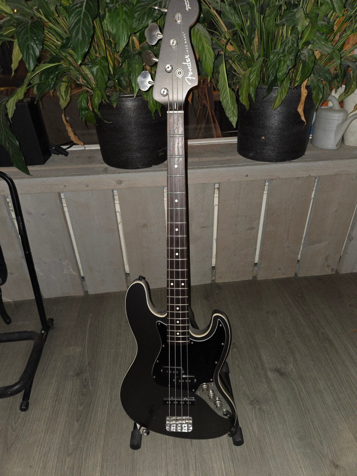Fender Aerodyne Jazz Bass Dolphin Gray zeldzaam., Ophalen, Zo goed als nieuw, Elektrisch