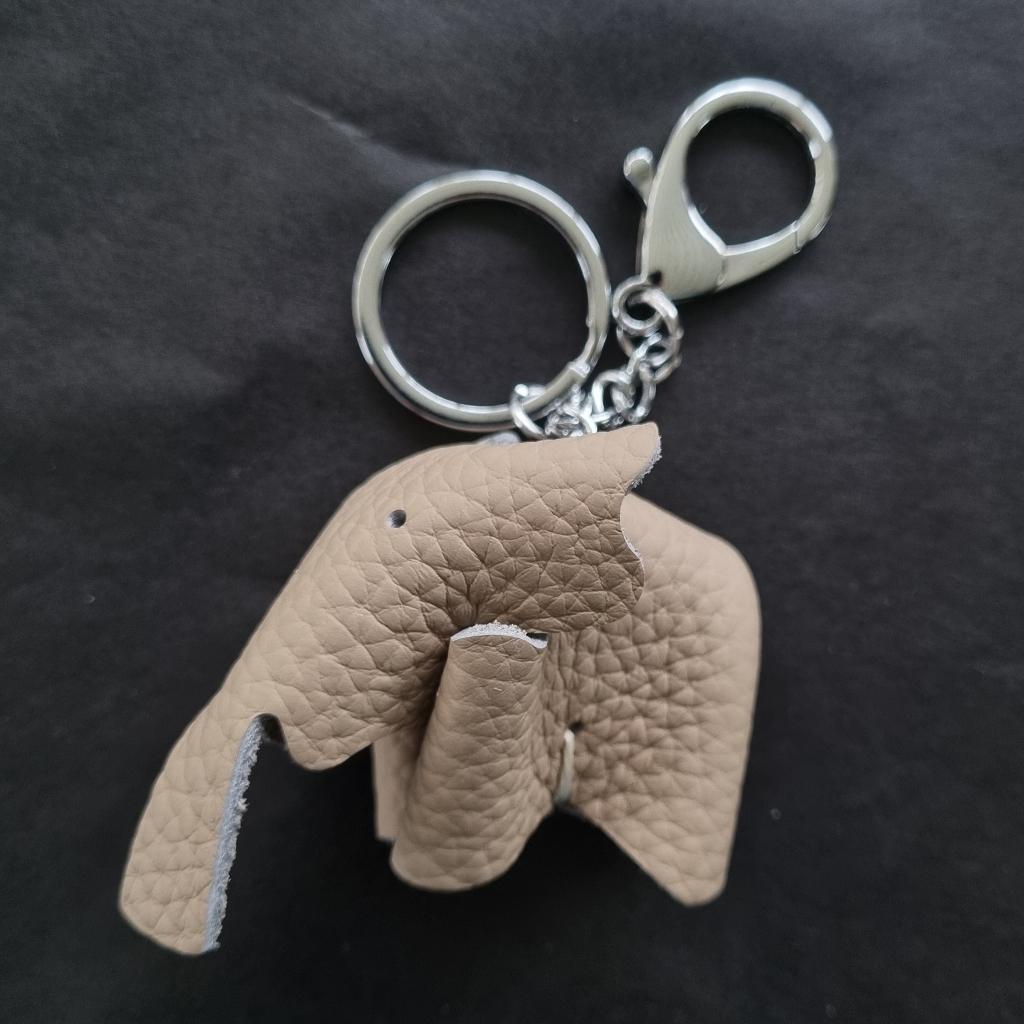 Tashanger olifant nepleer sleutelhanger elephant keychain, Verzenden, Nieuw