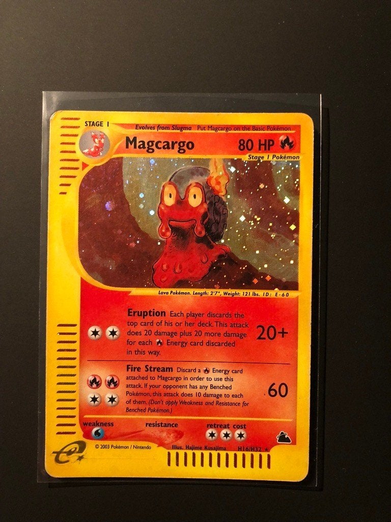 Magcargo H16 holo skyridge, Ophalen of Verzenden, Nieuw, Losse kaart