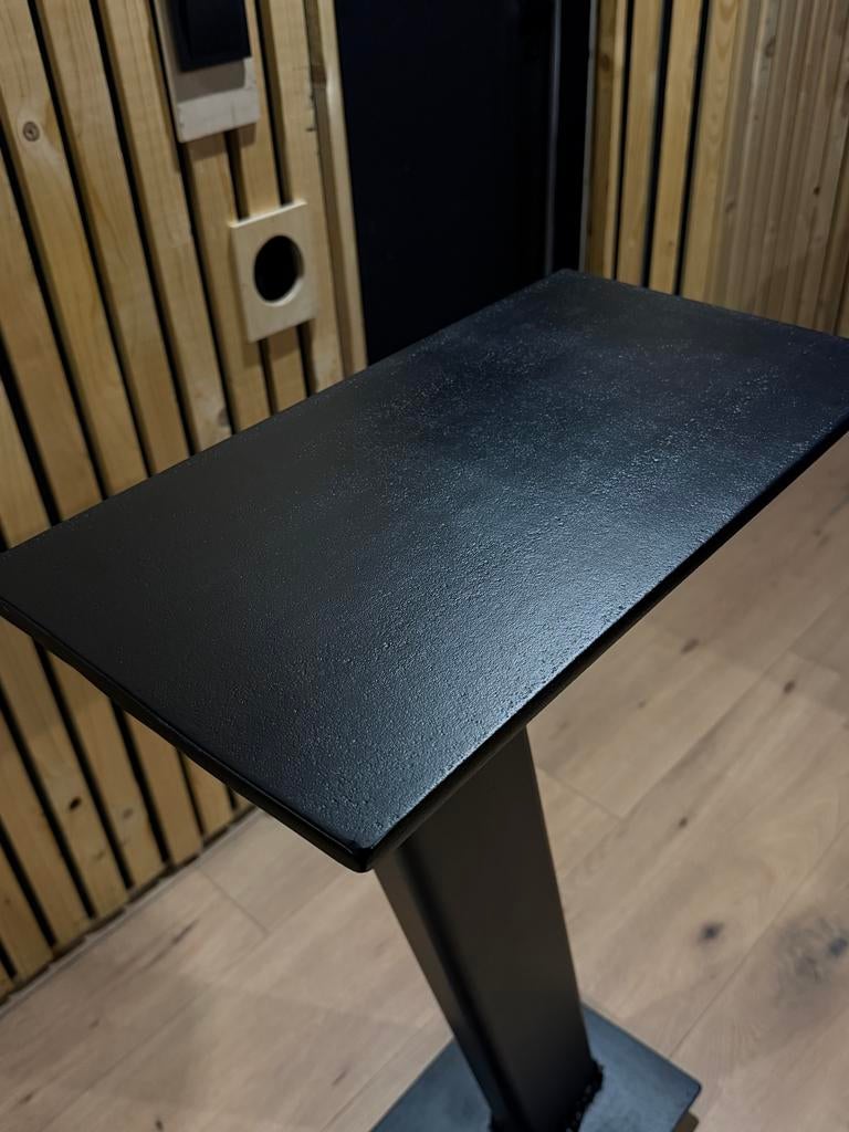Premium Studio Monitor Standaard - Zwart, Robuust Design, Ophalen, Zo goed als nieuw