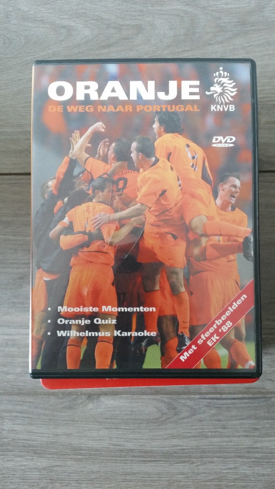 DVD Oranje De weg naar Portugal, Alle leeftijden, Ophalen of Verzenden, Zo goed als nieuw, Documentaire