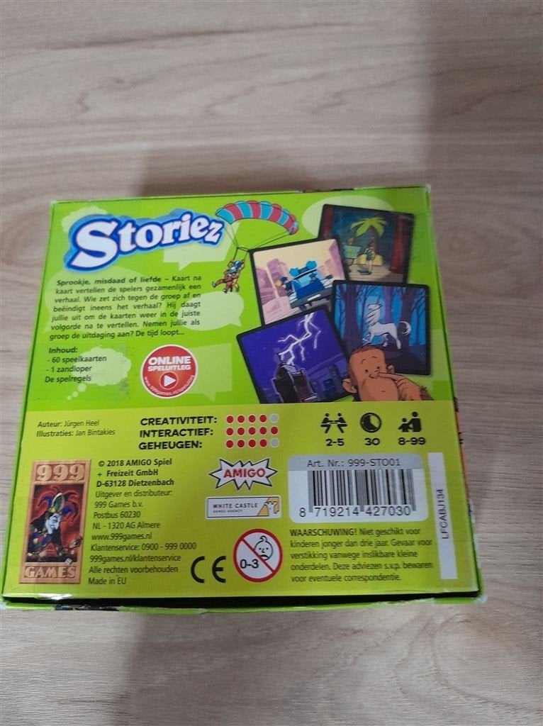 Storiez - 999 games - s3562, Verzenden, Zo goed als nieuw