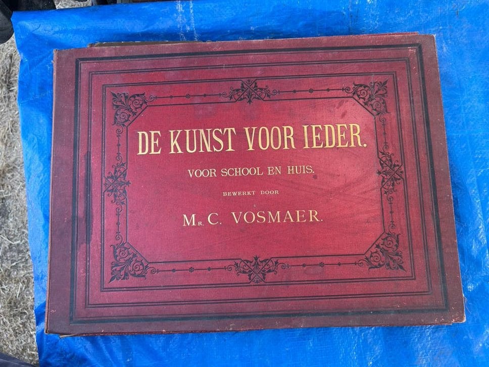De Kunst voor Ieder - Atlas der Kunstgeschiedenis (1870), Ophalen of Verzenden, Gelezen, Overige onderwerpen