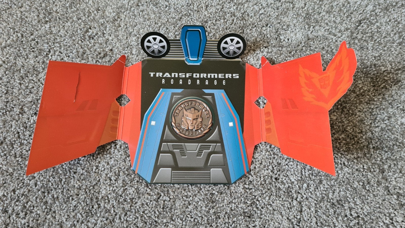 Transformers Masterpiece MP-26 Road Rage Collector Coin, Verzamelen, Overige generaties, Verzenden, Nieuw, Autobots