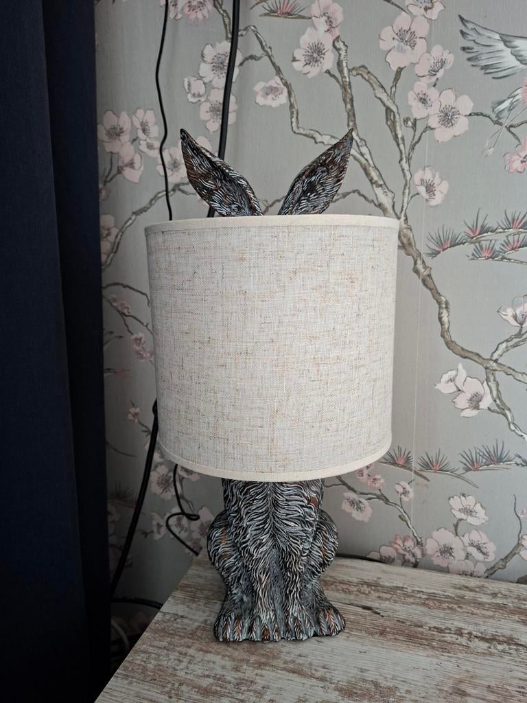 Tafellamp 40 cm.hoog, set van 2 bieden vanaf 25 euro, 25 tot 50 cm, Rond, Ophalen of Verzenden, Zo goed als nieuw