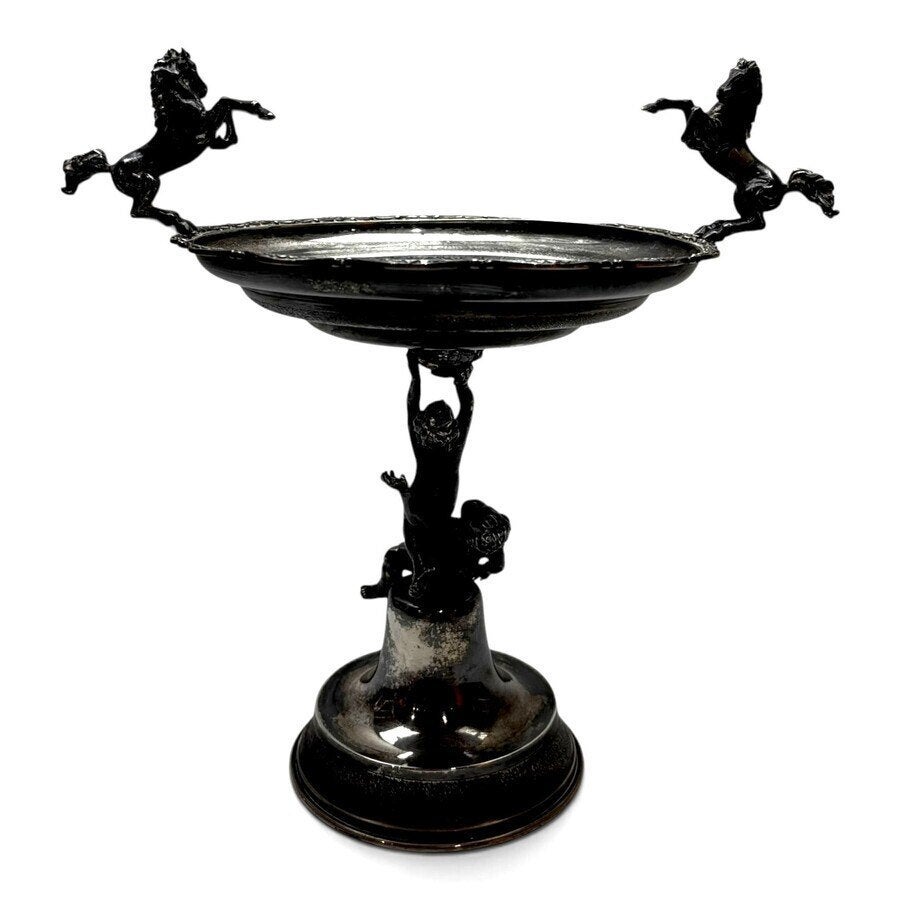 Zilveren tafelstuk, Ophalen of Verzenden, Zilver