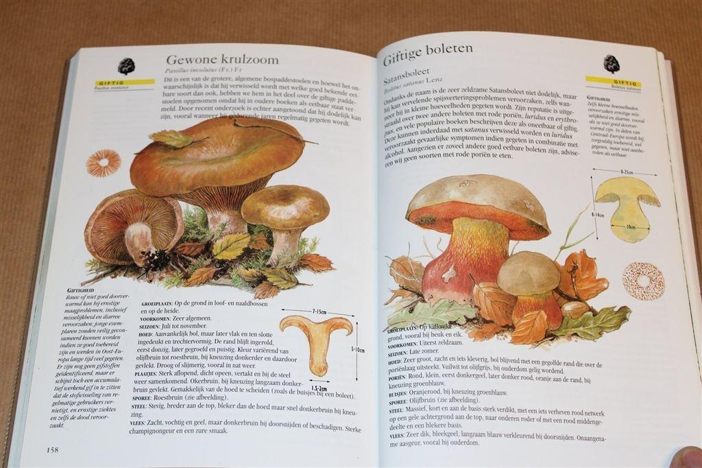 Paddestoelengids — Herkennen van Eetbare & Giftige Soorten, Boeken, Ophalen of Verzenden, Zo goed als nieuw