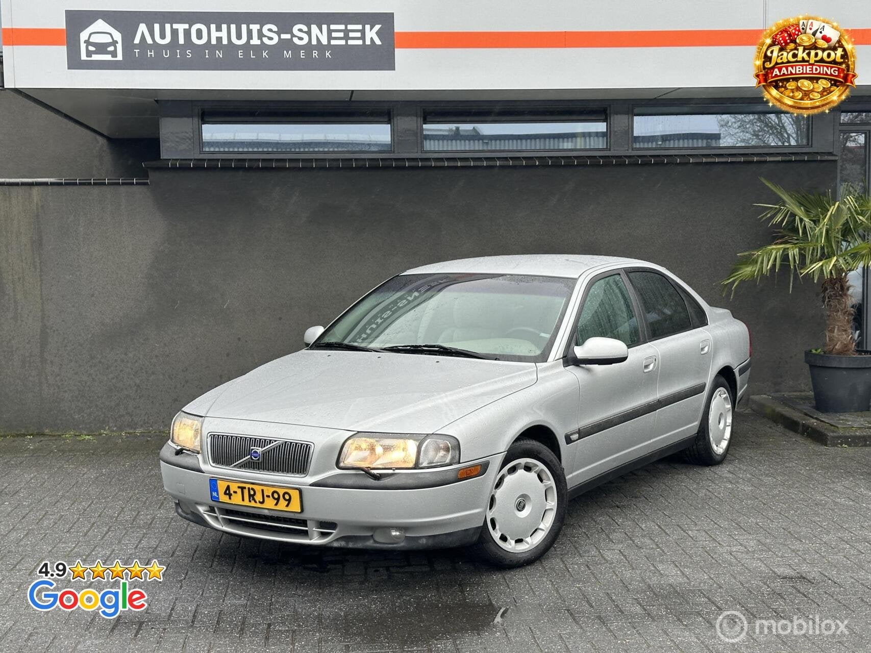 Volvo S80 2.9 Comfort | 6-cilinder | Youngtimer | Jackpot, Auto's, Volvo, 1581 kg, 2922 cc, 10 km/l, Bedrijf