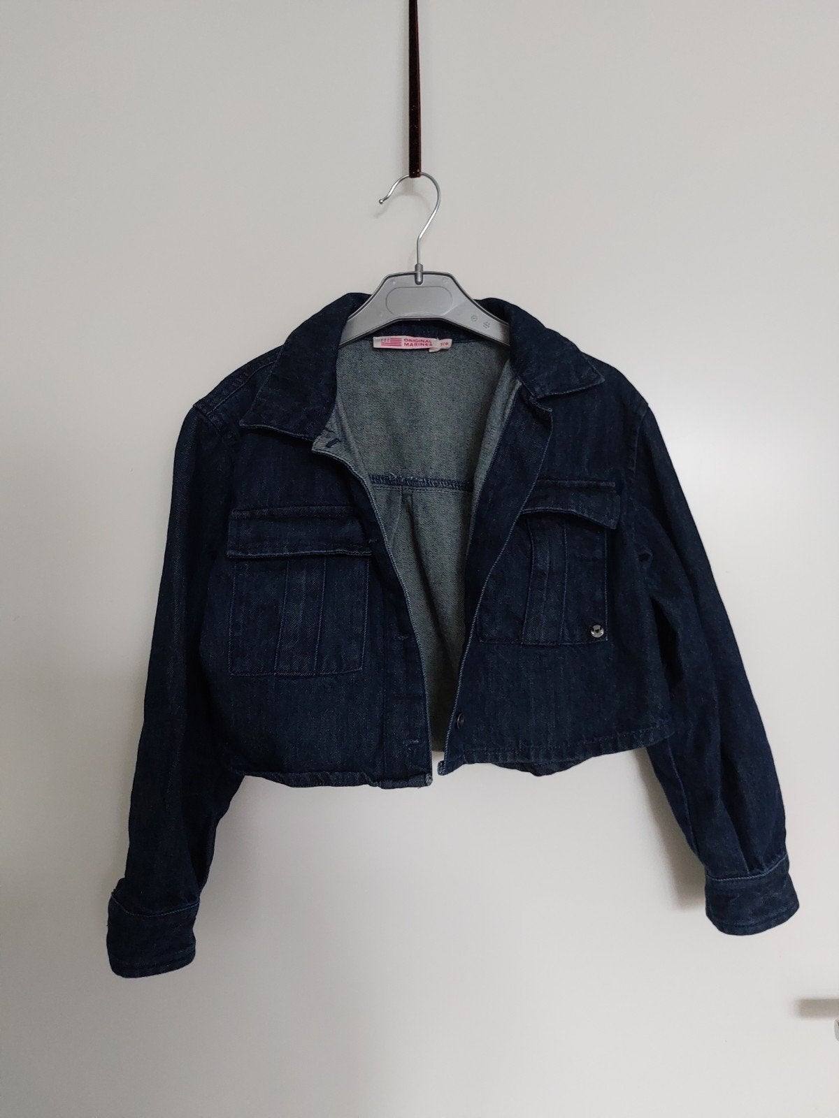 OrinalOriginal Marines jeansjack maat 122-128 z.g.a.n., Meisje, Ophalen of Verzenden, Zo goed als nieuw, Original Marines