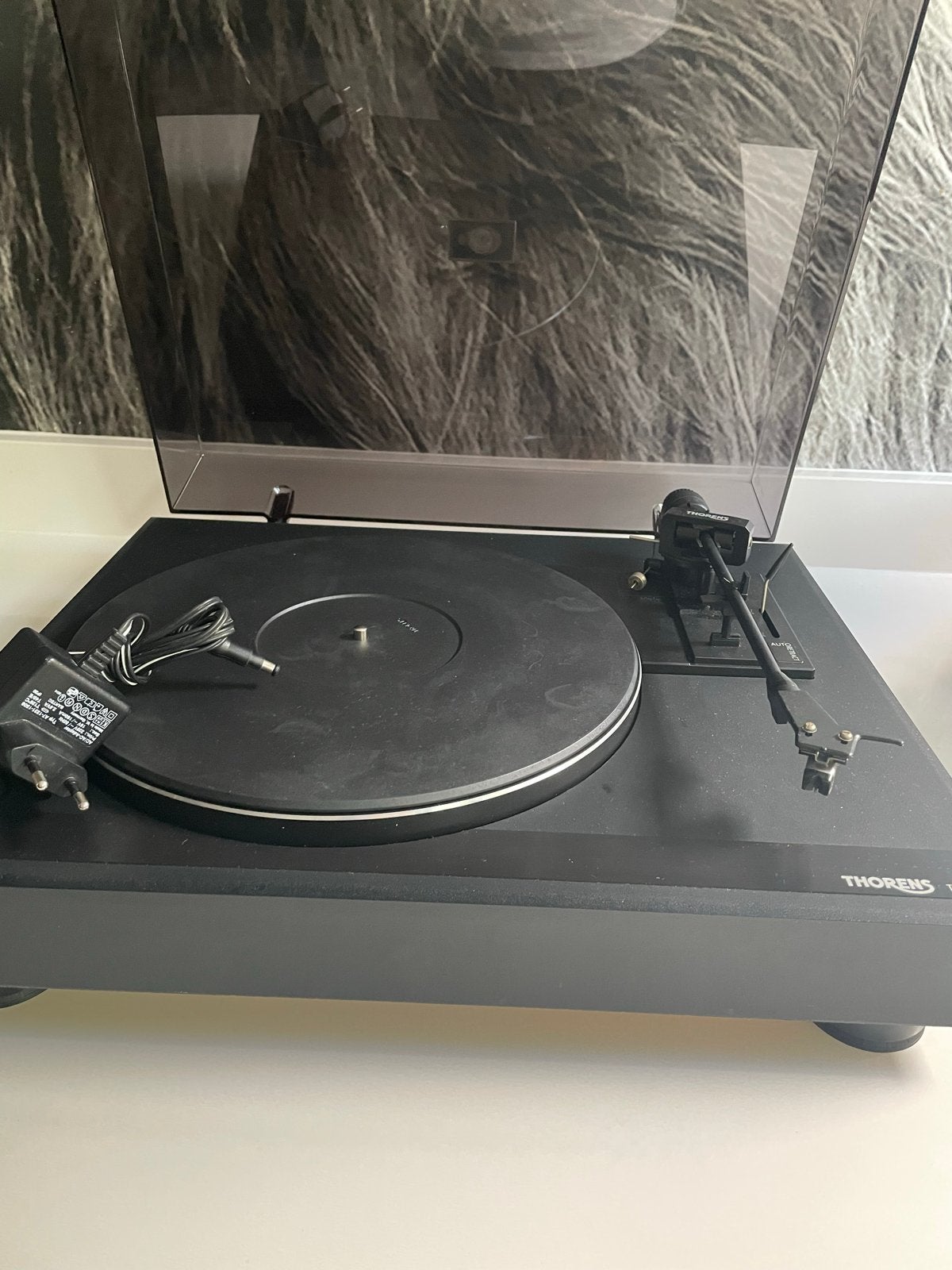 Thorens TD 180 Platenspeler, Automatisch, Thorens, Ophalen of Verzenden, Zo goed als nieuw