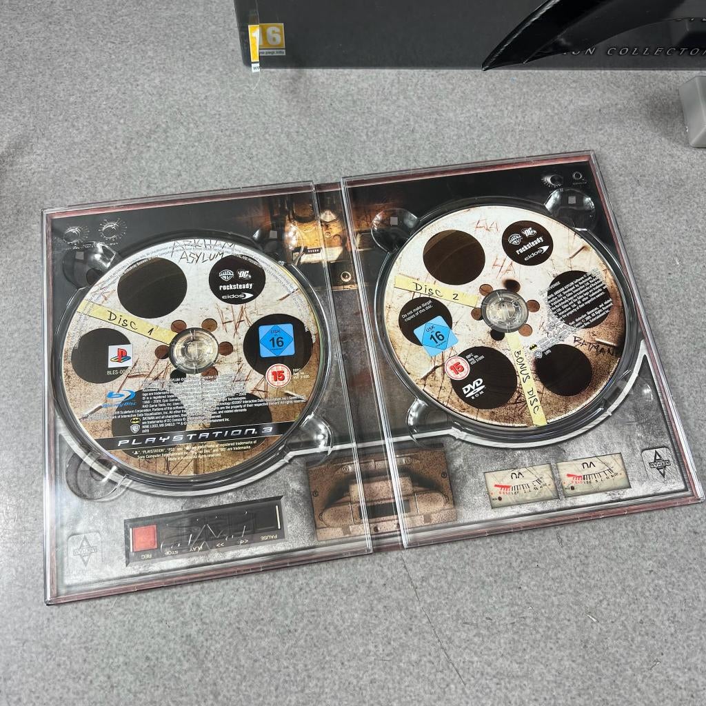PS3 Batman Arkham Asylum Edition Collector | doos | 408141, Spelcomputers en Games, Online, Gebruikt, 1 speler, Racen en Vliegen