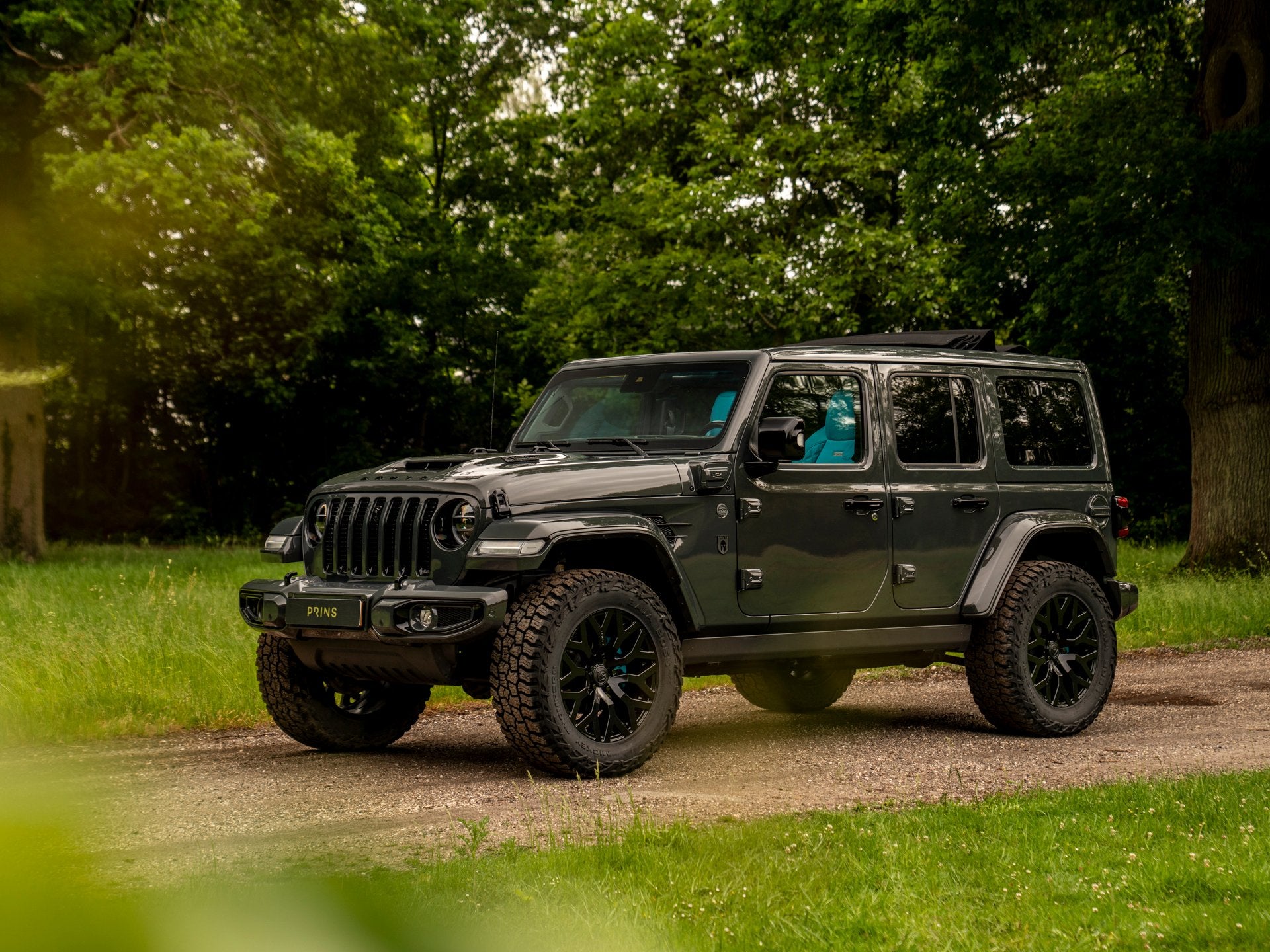 Jeep Wrangler Brute Richmond 4xe 380 Sahara | 1e eigenaar, Auto's, Jeep, Automaat, Dealer onderhouden, Euro 6, 4 cilinders