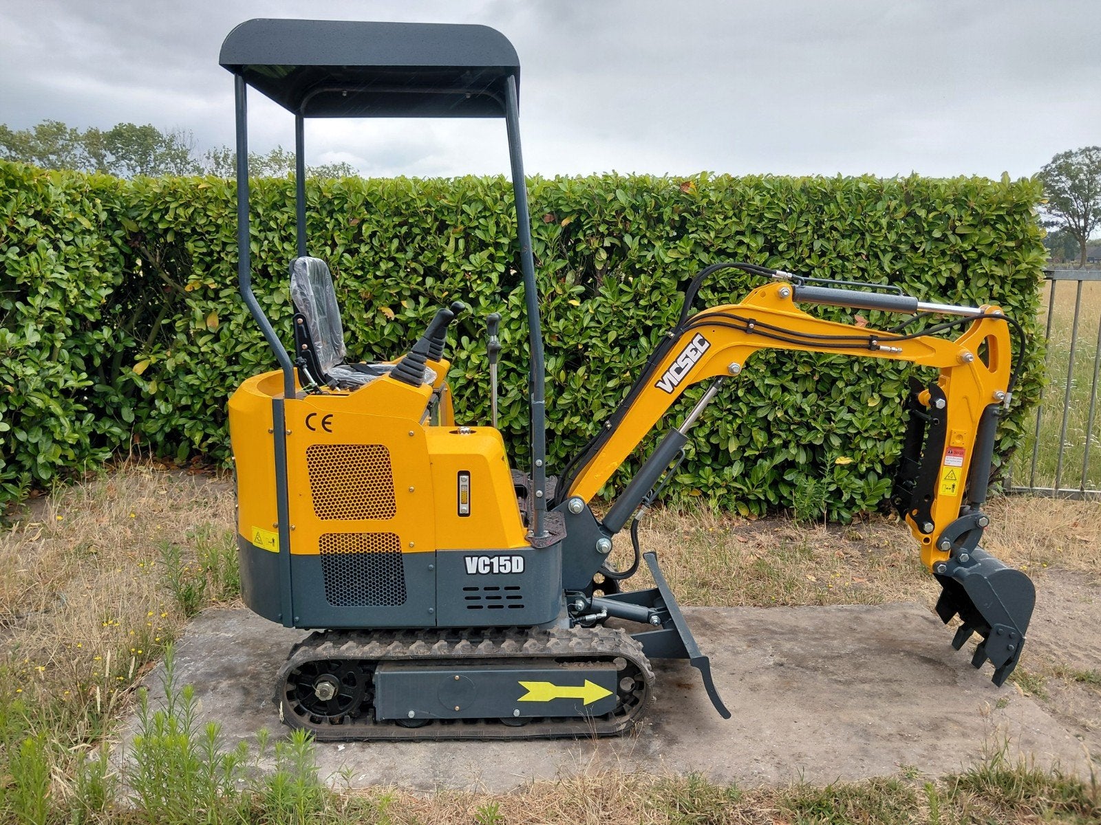Minigraver / Nieuw  VC15D / Diesel / Minikraan Graafmachine, Ophalen, Gebruikt