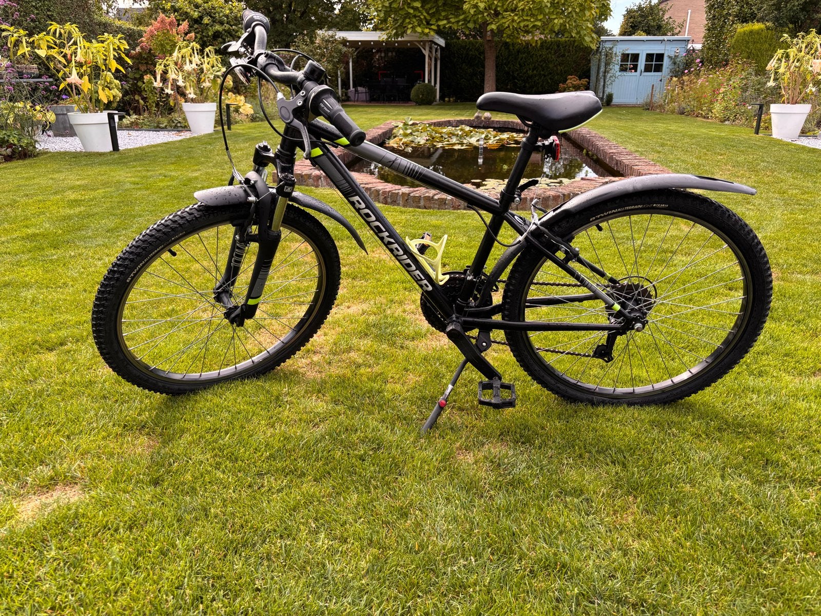 Rockrider ST500 Mountainbike - nette fiets, Gebruikt, Hardtail, Velgrem, 53 tot 57 cm