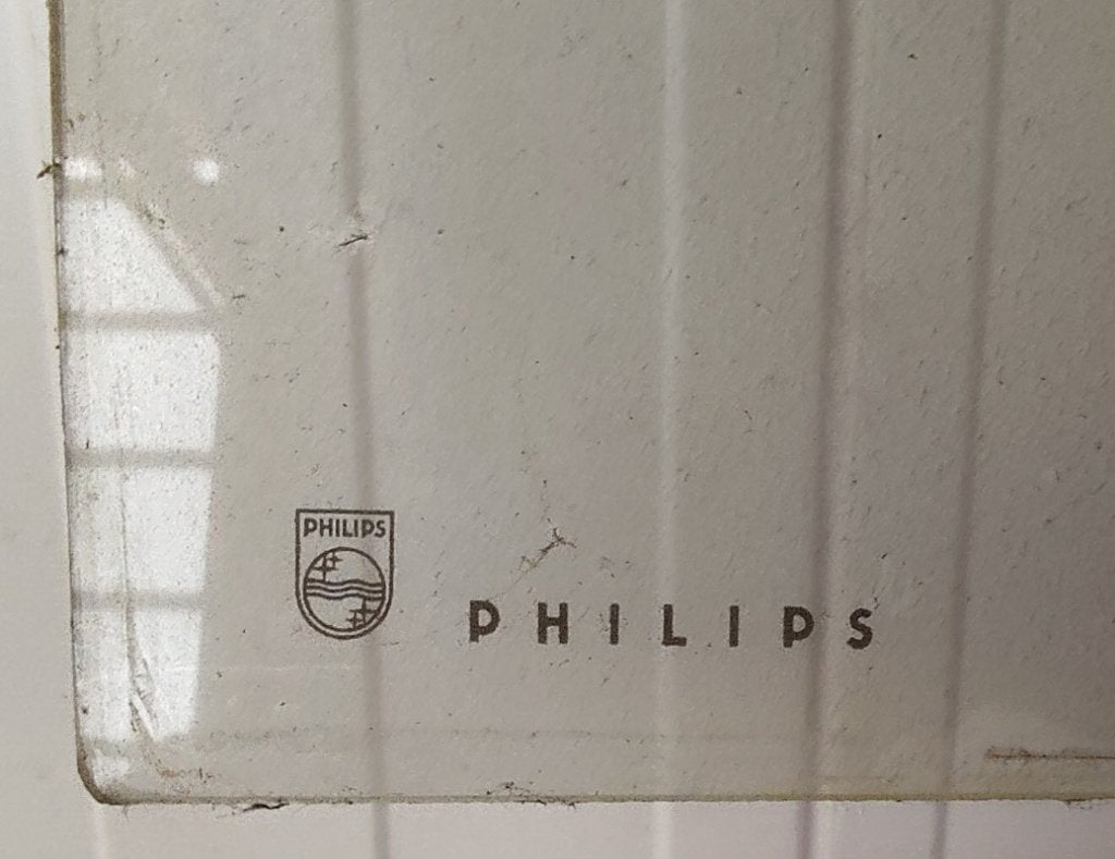 glasplaat voor vintage Philips TV, Ophalen of Verzenden, Gebruikt, 100 cm of meer, Philips