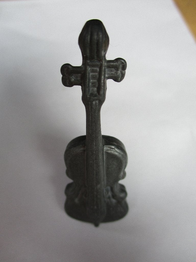 tin miniatuur staande bas gitaar, Ophalen of Verzenden, Zo goed als nieuw