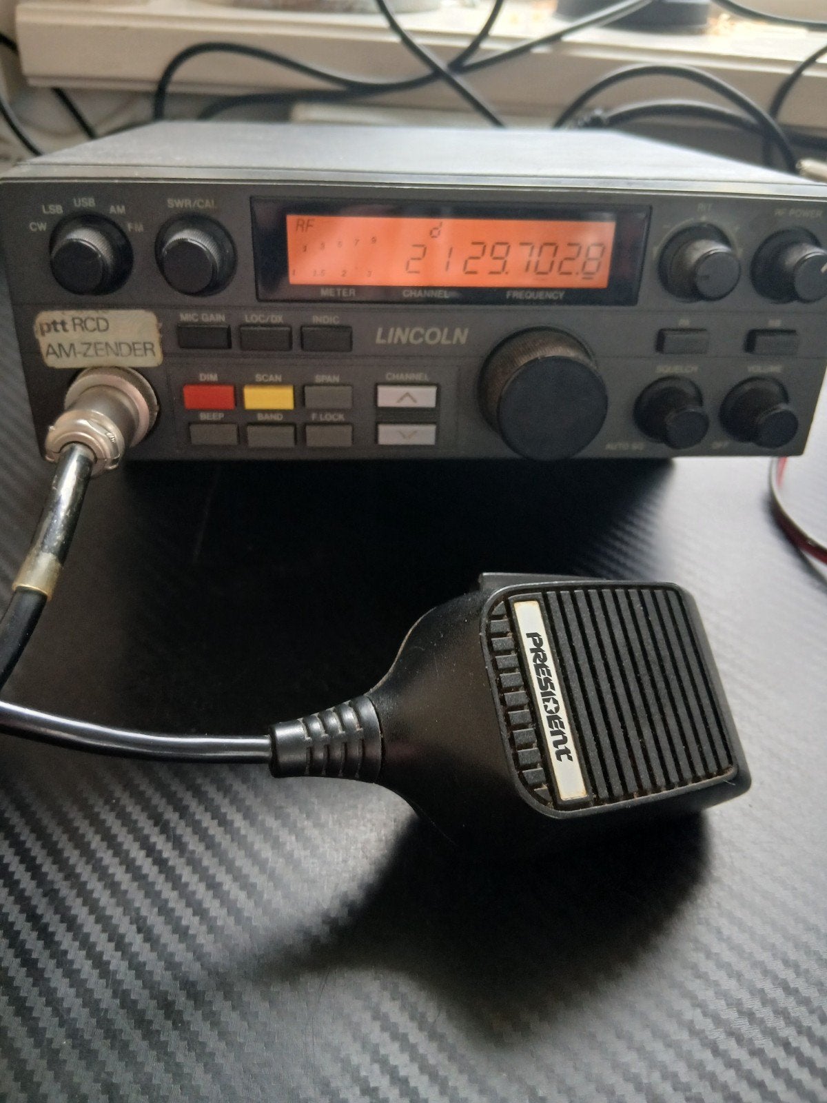 lincoln am fm zender, Telecommunicatie, Ophalen of Verzenden, Zo goed als nieuw, Zender