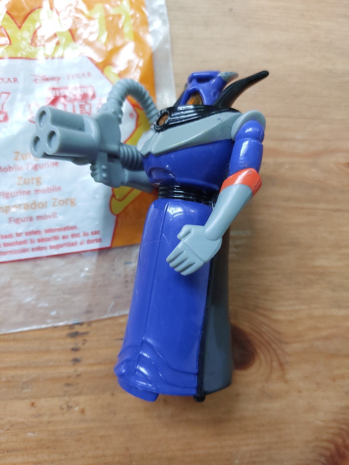 Toy story 2 mcdonalds speeltje Zurg, Ophalen of Verzenden, Overige figuren, Zo goed als nieuw, Beeldje of Figuurtje