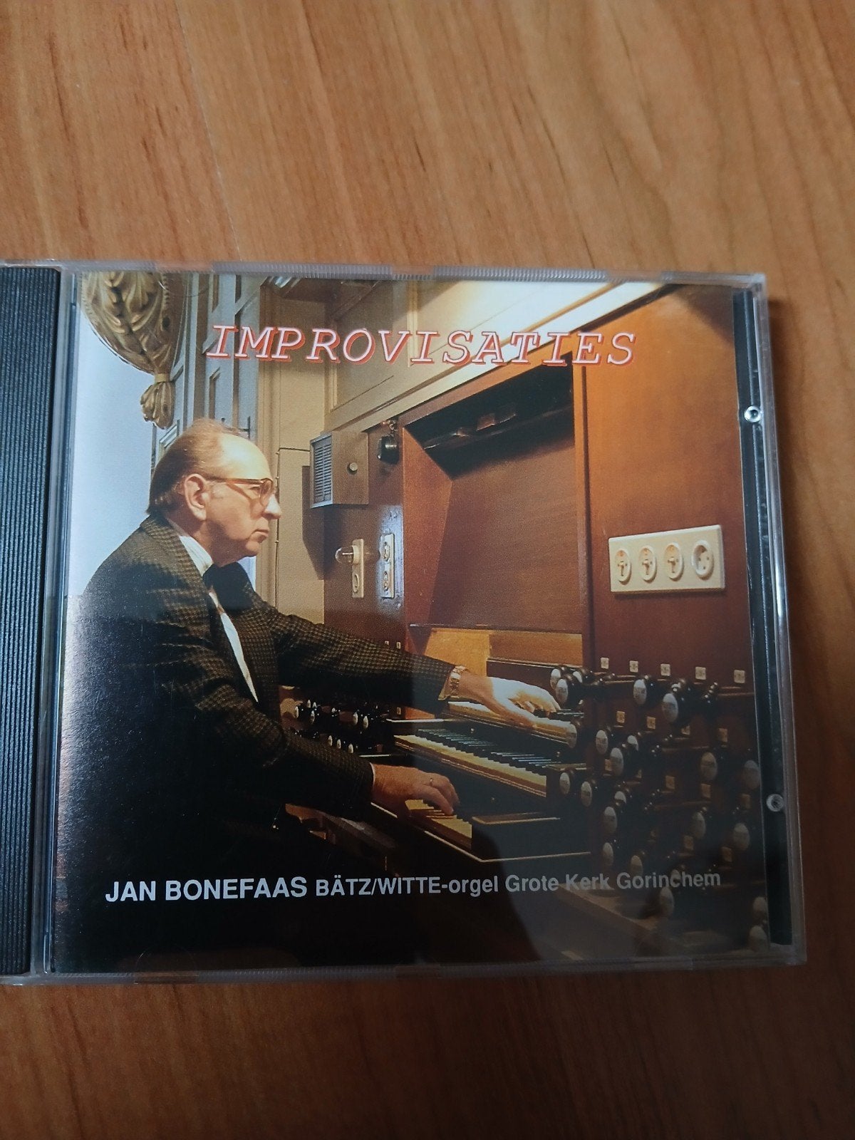 Jan Bonefaas - Improvisaties Bätz/Witte-orgel Grote Kerk, Gebruikt, Overige componisten, Ophalen of Verzenden, Inclusief doosje