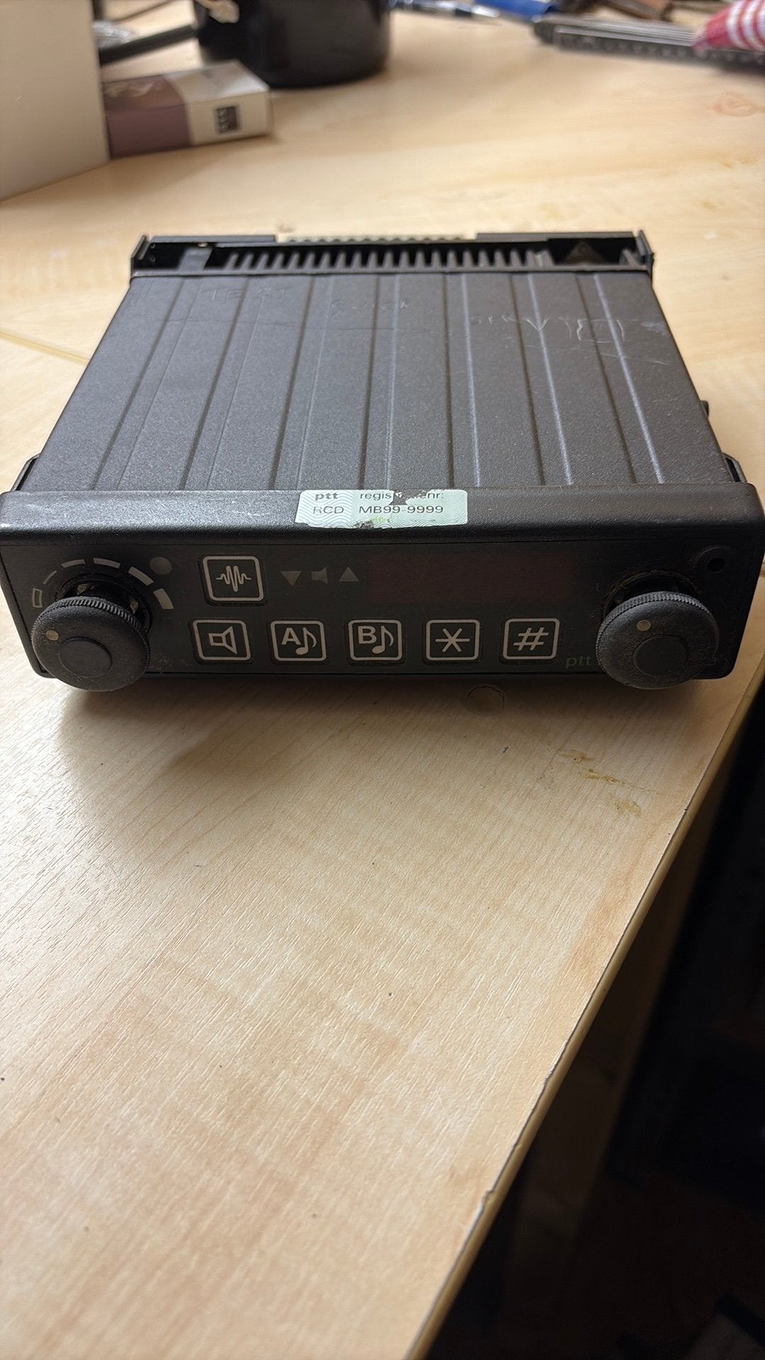 PTT Mobilofoon, Telecommunicatie, Zenders en Ontvangers, Ophalen of Verzenden, Gebruikt
