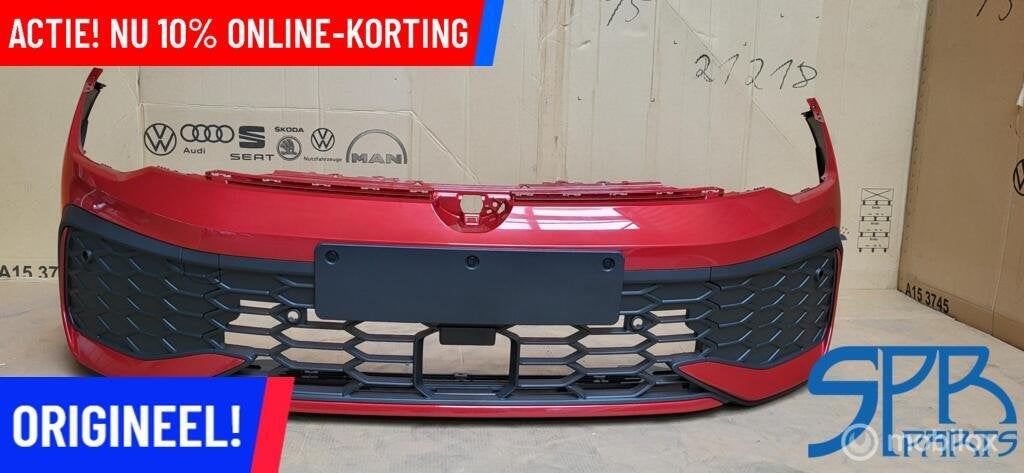 VW GOLF 8 VIII FACELIFT 8.5 GTI GTE VOORBUMPER LC3J 4xPDC, Nieuw, Ophalen of Verzenden, Bumper, Volkswagen