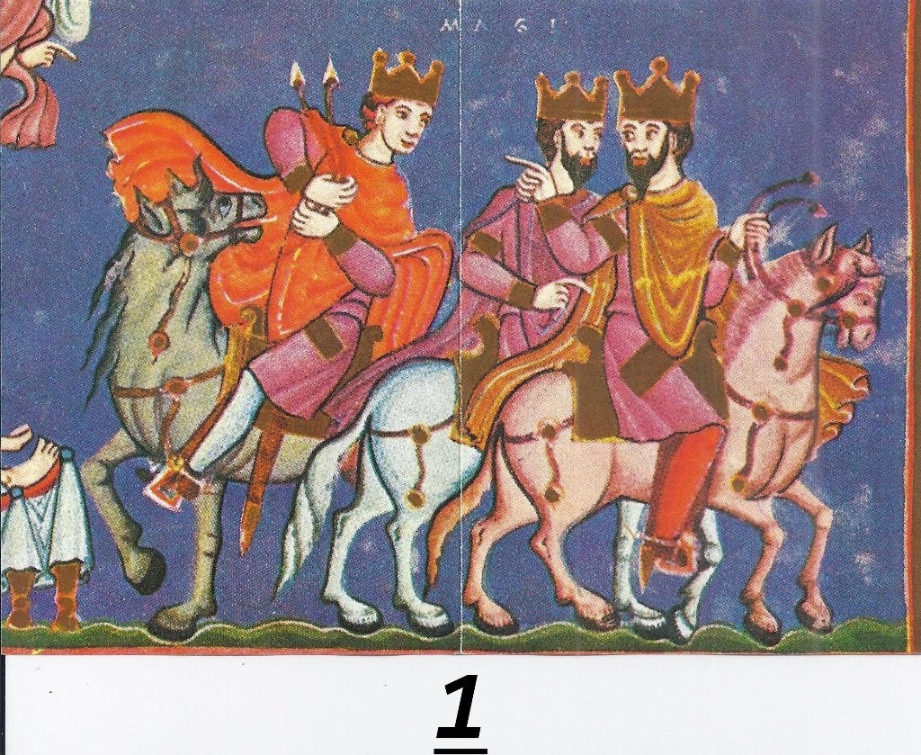 B1 prentje god geeft een teken, Ophalen of Verzenden, Zo goed als nieuw, Kaart of Prent