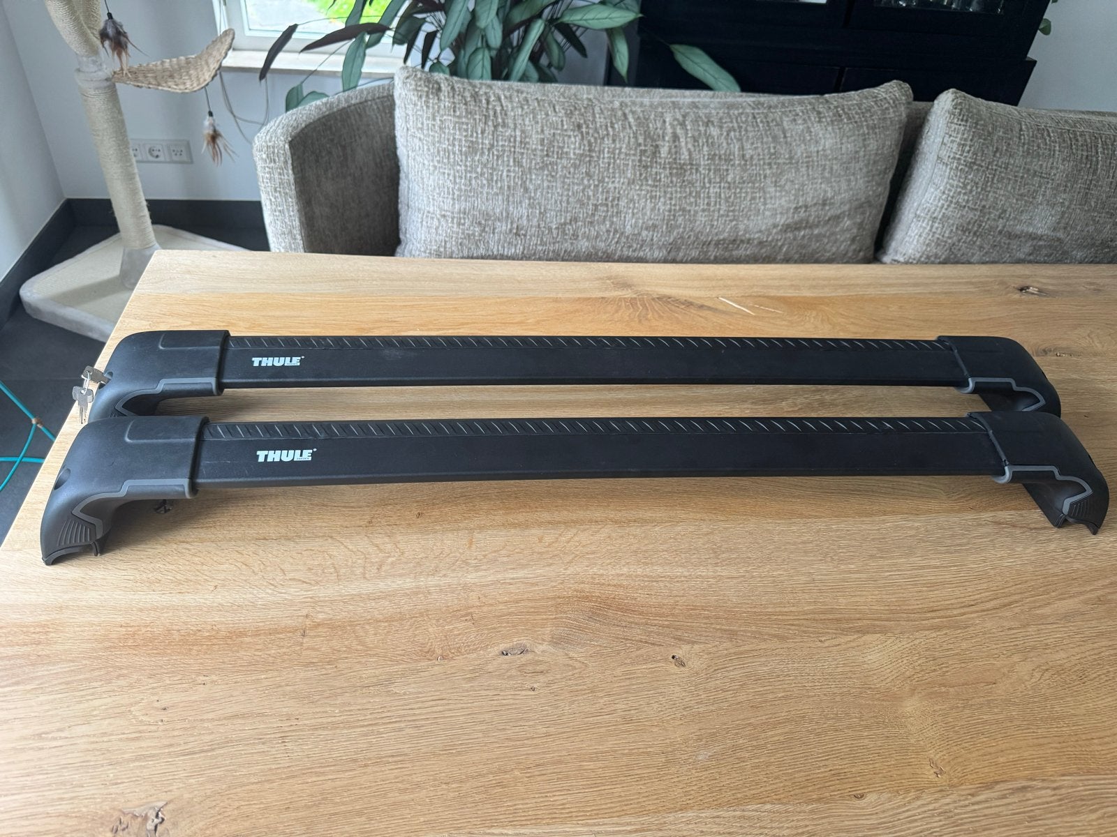 Thule Dakdragers - Perfect voor vakantie en extra bagage, Auto diversen, Dakdragers, Ophalen, Zo goed als nieuw