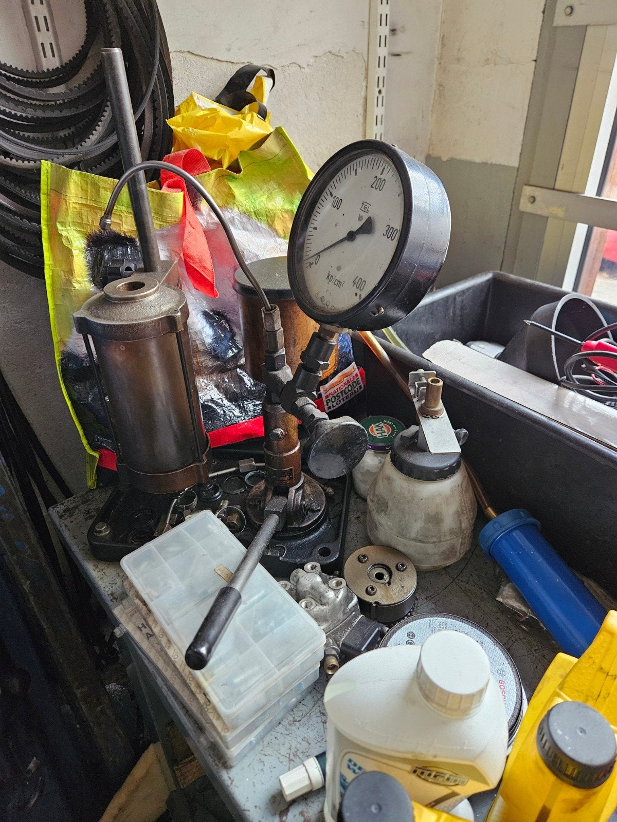 Verstuivertester voor oude dieselmotoren, Auto diversen, Autogereedschap, Ophalen