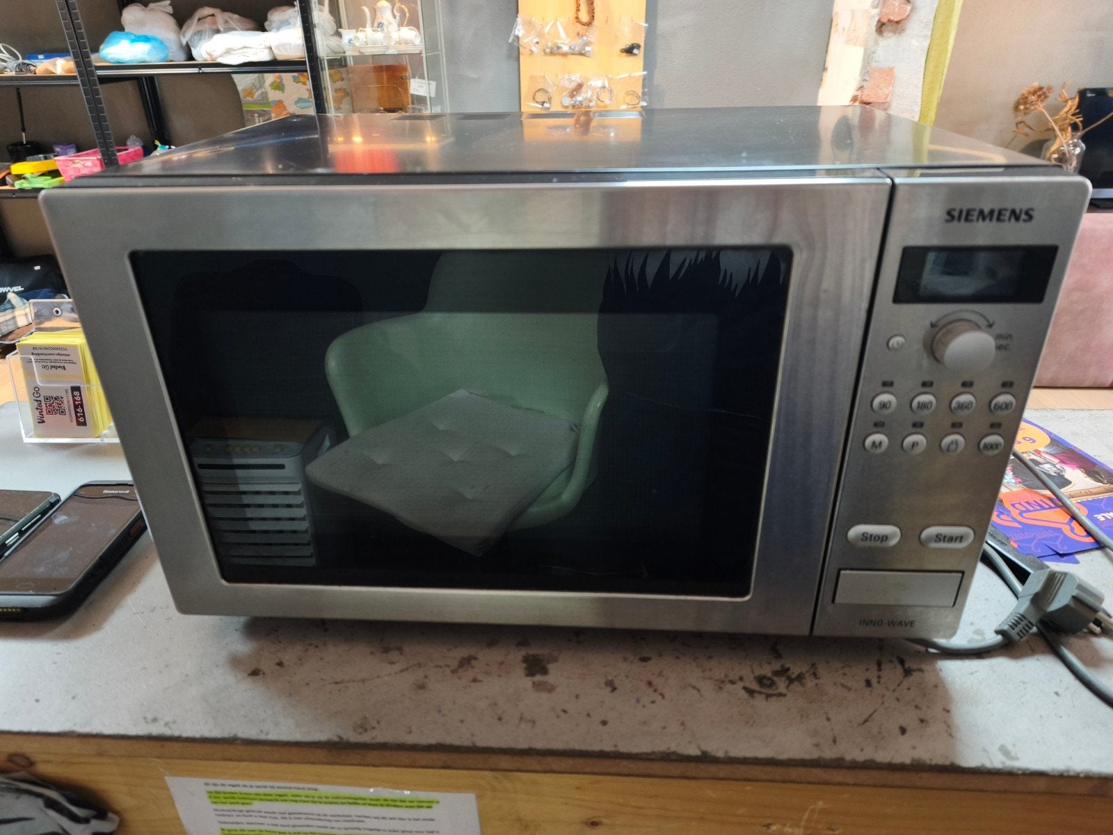 Siemens innoWave magnetron - 27 liter, 5 standen, Ophalen, Gebruikt, ., Magnetron