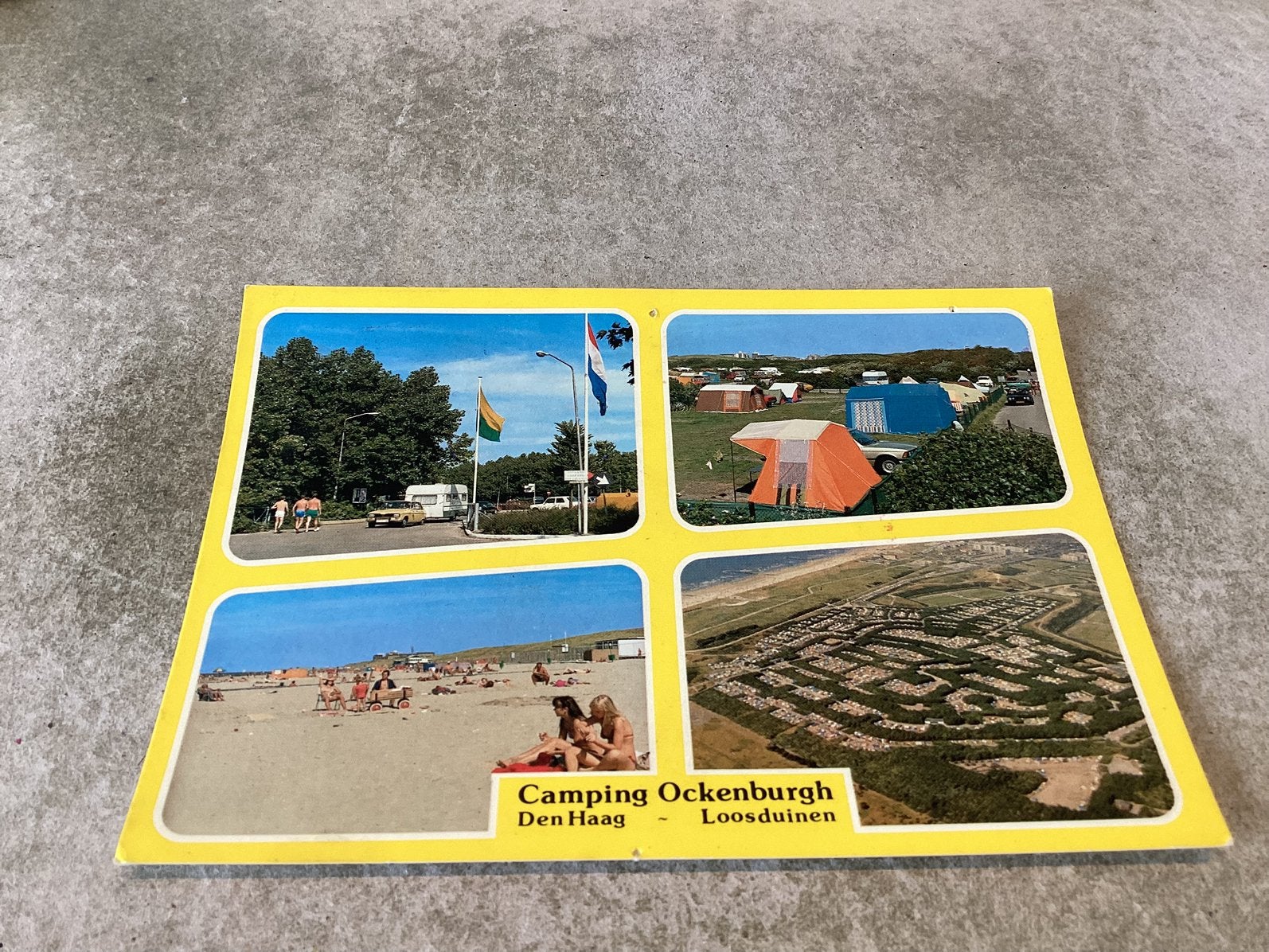 Loosduinen - Den Haag.     Camping ,, Ockenburgh”, Ophalen of Verzenden, Zuid-Holland