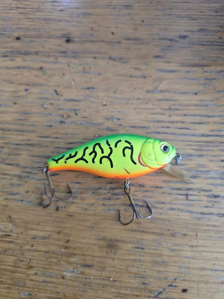 Spro PowerCatcher Crank 70 Firetiger plug, Ophalen of Verzenden