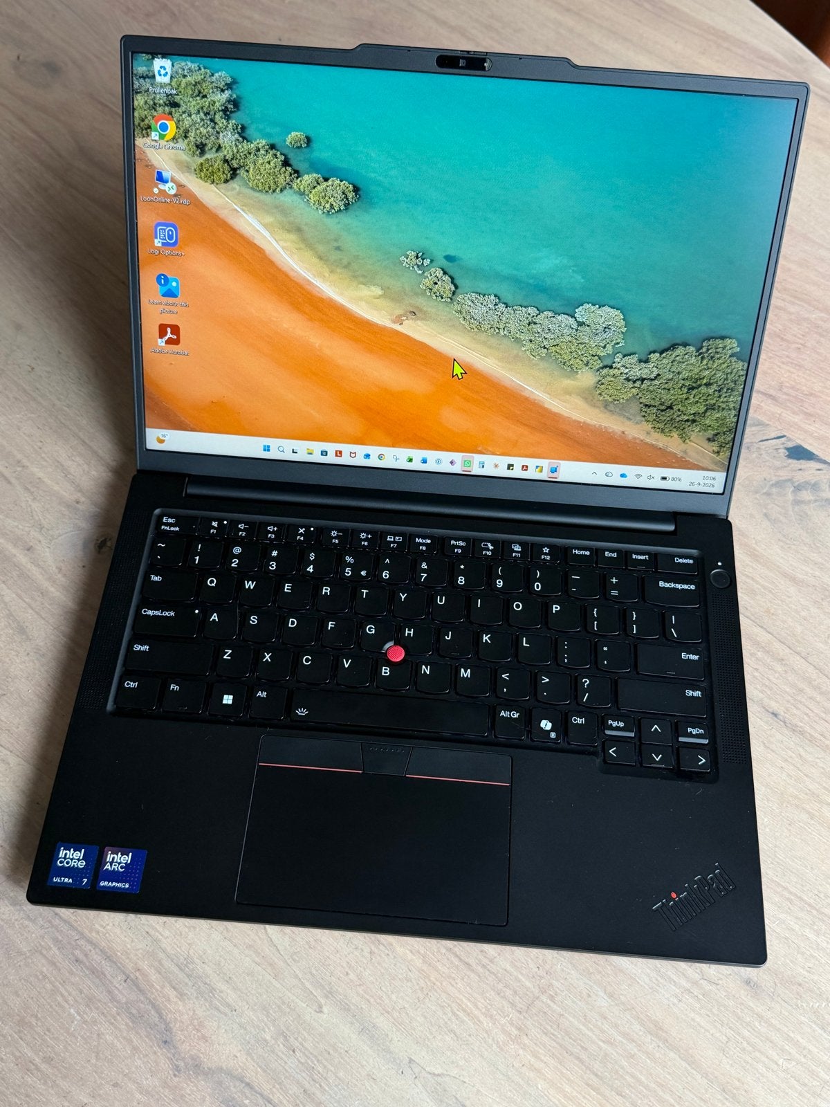 Lenovo ThinkPad E14 G7 IAL - 1TB SSD,i7 Ultra 255H, 32gb int, Qwerty, 14 inch, Ophalen of Verzenden, Zo goed als nieuw
