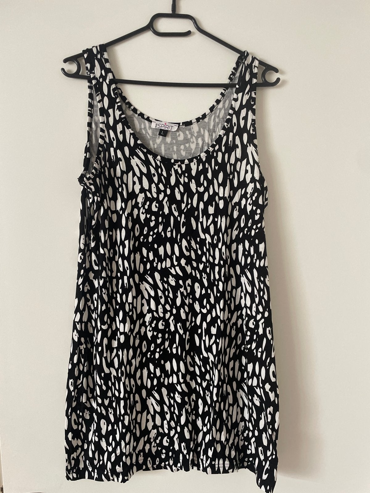 Esprit True Spirit Top Zwart/Wit Maat L, Kleding | Dames, Tops, Zwart, Maat 42/44 (L), Nieuw, Ophalen of Verzenden