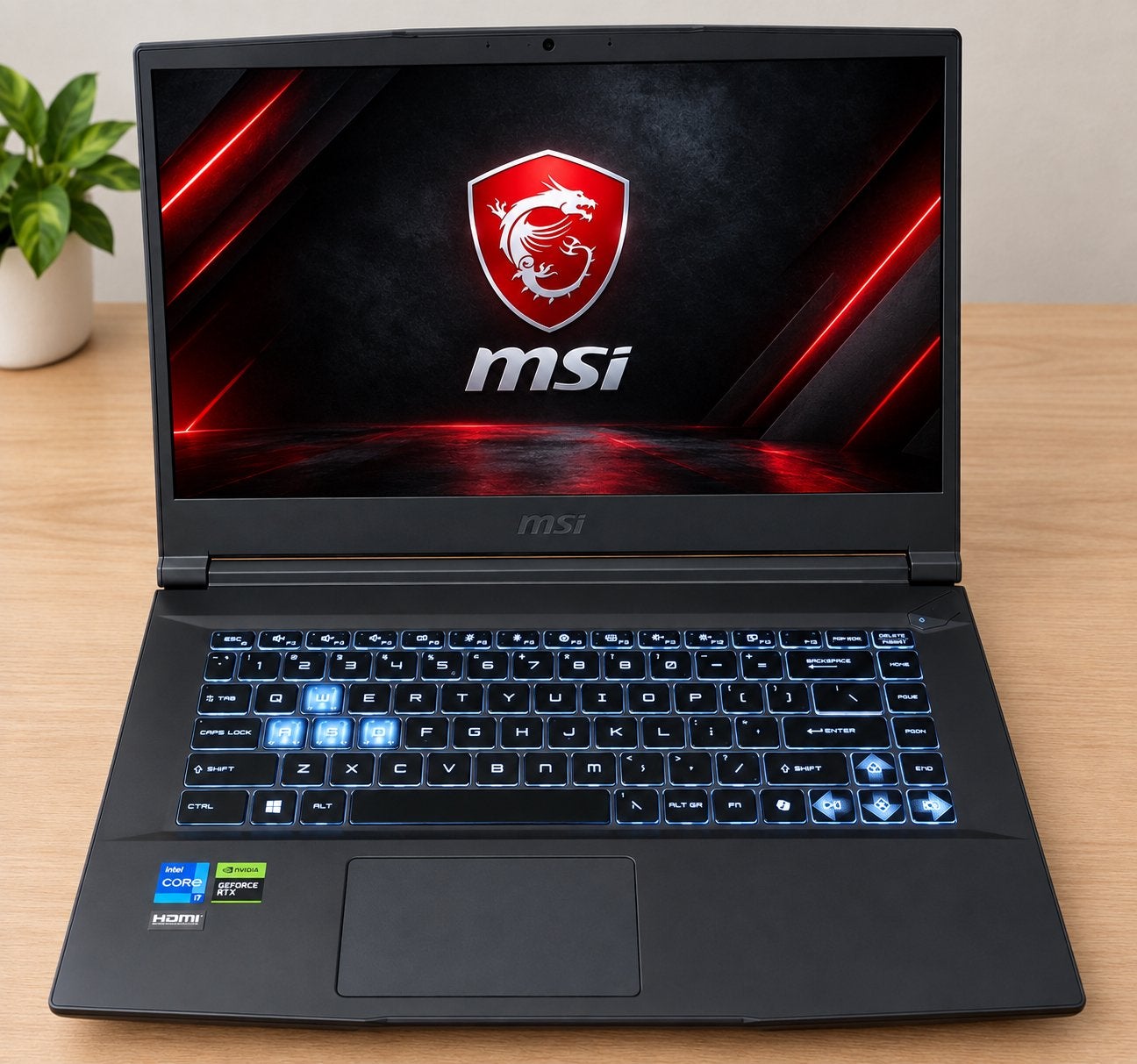 MSI Thin 15 B12UC Gaming Laptop  i7-12650H  RTX 3050 1.38 TB, Computers en Software, Ophalen, Met videokaart, 2 tot 3 Ghz, Zo goed als nieuw