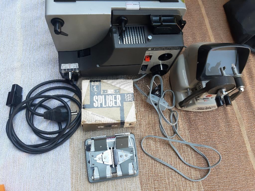Goko Dual-8 mm Editor vieuwer, Verzamelen, Ophalen, 1940 tot 1960, Projector