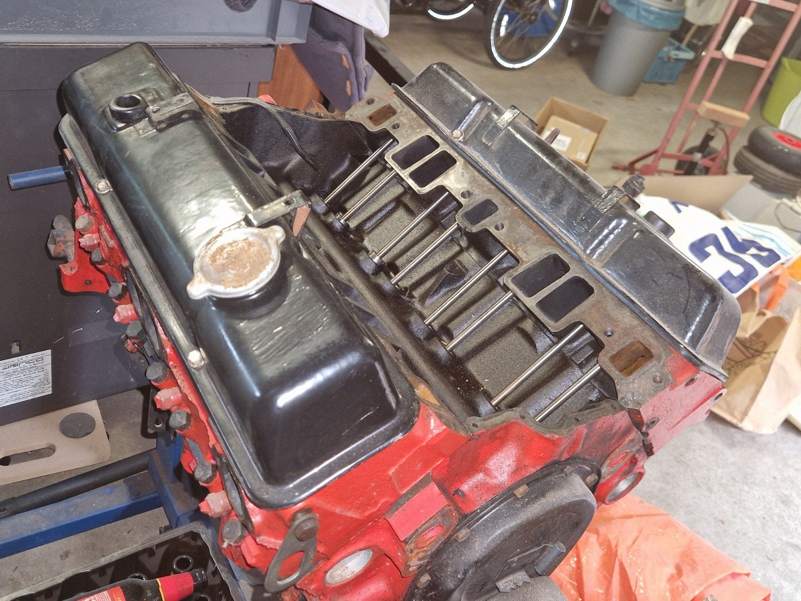 5liter chevrolet motor., Ophalen, Chevrolet